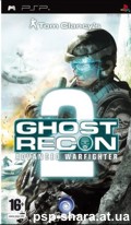 скачать Tom Clancy's Ghost Recon Advanced Warfighter 2 PSP ENG